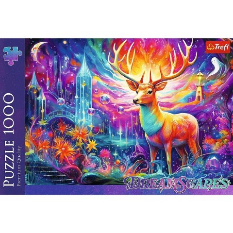 Puzzle 1000 elementów DreamScapes Mistyczny jeleń Puzzle 1000 elementów DreamScapes Mistyczny jeleń