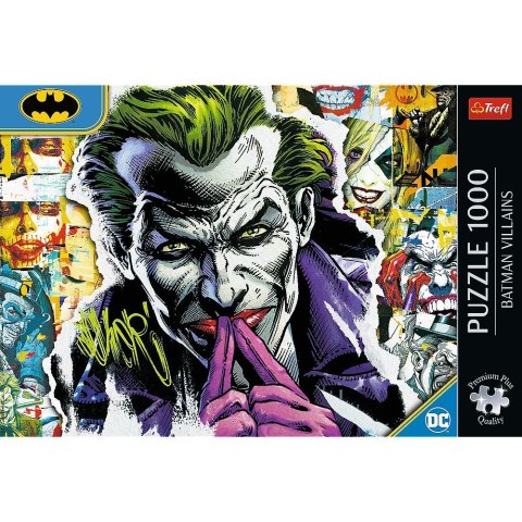 Puzzle 1000 elementów Premium Plus Joker Batman