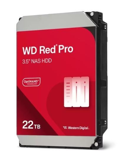 Dysk HDD Red Pro 22TB 3,5 512MB SATAIII/7200rpm