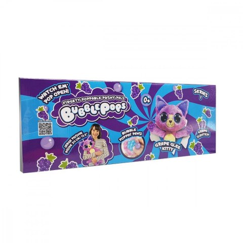 Maskotka Bubble Pops Pachnące maskotki - Winogronowy Kotek