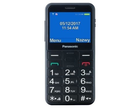 Telefon dla seniora KX-TU155 czarny