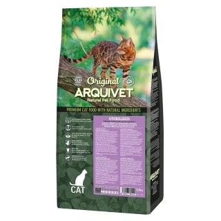 ARQUIVET CAT Original dla kotów sterylizowanych kurczak z ryżem 1,5 kg Arquivet