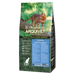 ARQUIVET CAT Original dla kotów sterylizowanych łosoś z ryżem 1,5 kg Arquivet