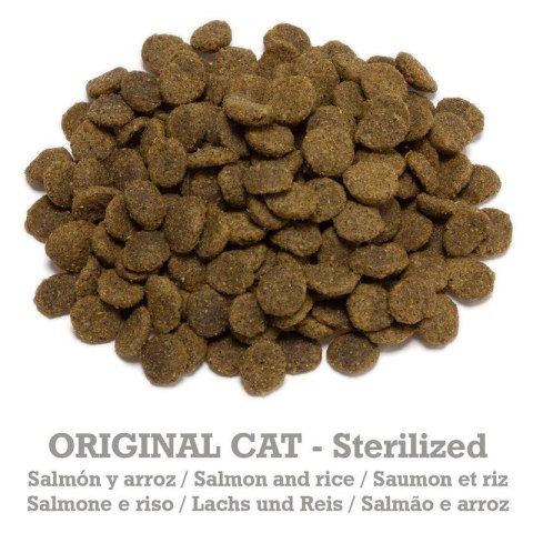 ARQUIVET CAT Original dla kotów sterylizowanych łosoś z ryżem 1,5 kg Arquivet