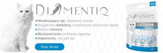 DIAMENTIQ Żwirek Neutral silikonowy niezbrylający się 3,8L Diamentiq