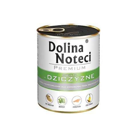 Dolina Noteci Premium bogata w dziczyznę 800g Dolina Noteci