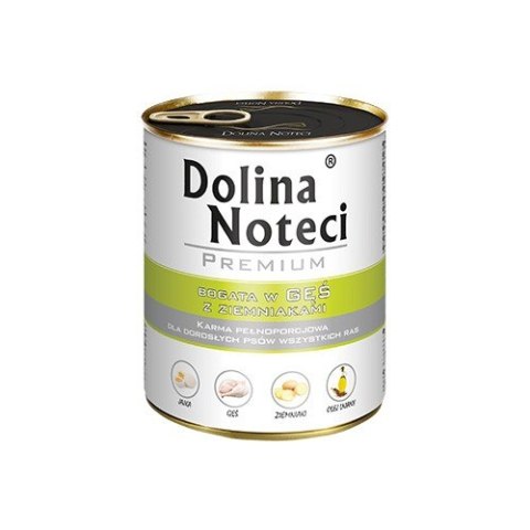 Dolina Noteci Premium bogata w gęsinę 800g Dolina Noteci