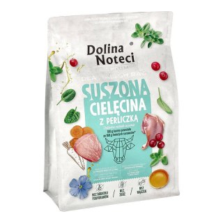 Dolina Noteci Premium karma suszona dla psów ras małych cielęcina i perliczka 3 kg Dolina Noteci