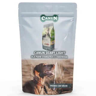 PRÓBKA Canun TERRA Diary Light (Basique) dla psów seniorów 100 g Canun