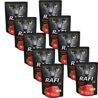 Rafi Cat Wołowina saszetka 10 x 300 g Rafi