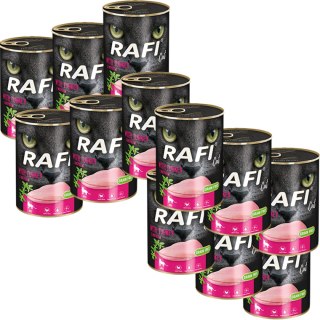 Rafi Cat karma bezzbożowa z indykiem 12 x 400 g Rafi