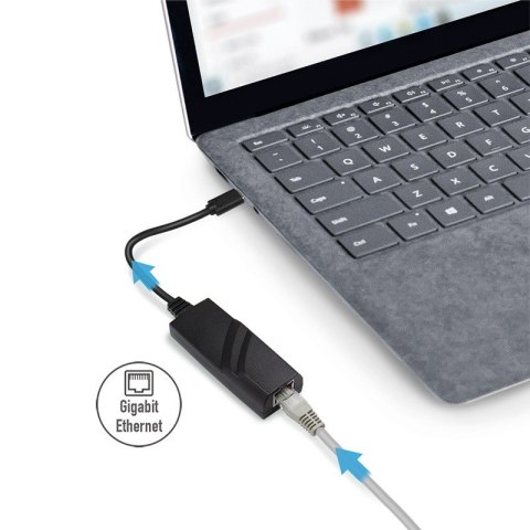 Adapter USB 3.2 Gen1 USB-C do Gigabit Ether.