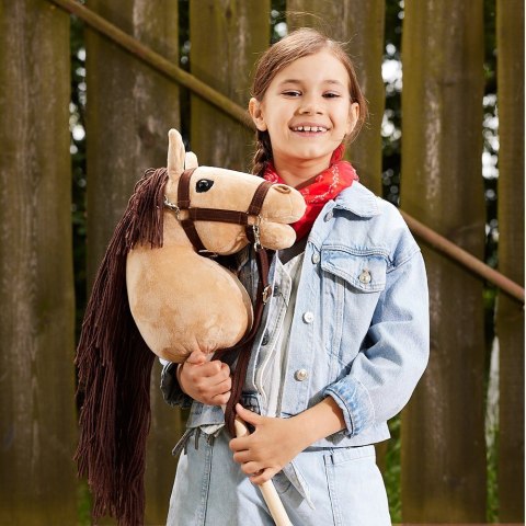 Koń na kiju Hobby Horse HOPPIHORSE A3 beżowy