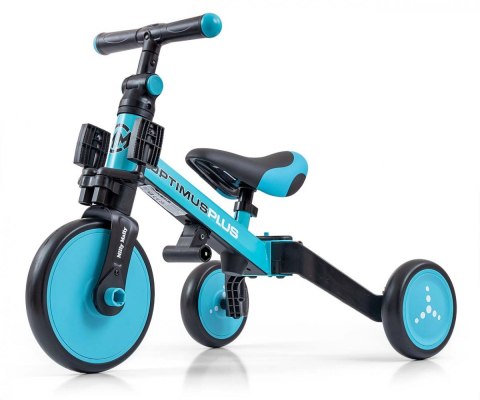 Rowerek Ride On - Bike 4w1 OPTIMUS PLUS Blue