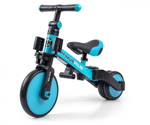 Rowerek Ride On - Bike 4w1 OPTIMUS PLUS Blue