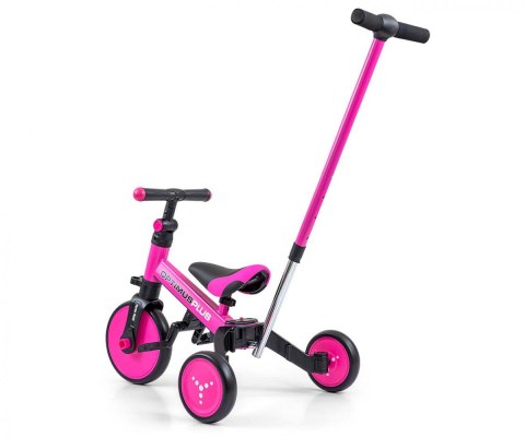 Rowerek Ride On - Bike 4w1 OPTIMUS PLUS Pink