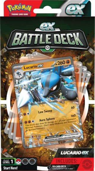 Karty April Ex Battle Deck Lucario