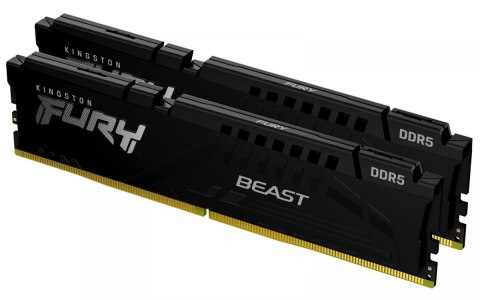 Pamięć DDR5 Fury Beast 64GB(2*32GB)/6400 CL32 EXPO czarna