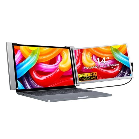 Przenośne monitory do laptopa Smart Life S14 14'' 2 monitory, IPS,1920x1200