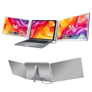 Przenośne monitory do laptopa Smart Life S880 16 '' 2 monitory,IPS,1920x1200