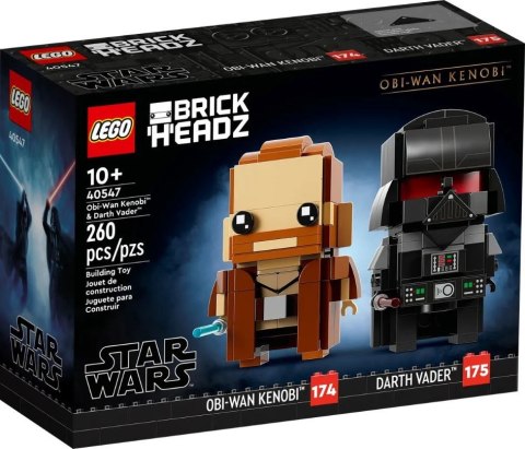 Klocki BrickHeadz 40547 Obi-Wan Kenobi i Darth Vader