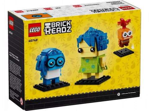 Klocki BrickHeadz 40749 Radość, Smutek i Strach