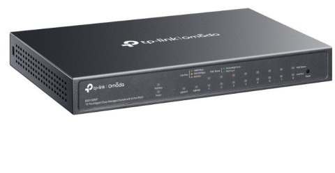 Przełącznik ES210GMP Omada 10-Port Gigabit Easy Managed Switch with 8-Port PoE+