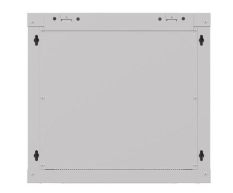 Szafa instalacyjna rack wisząca 19" 9U 540x350 szara drzwi przeszklone ( flat pack)