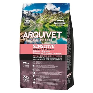 Arquivet Sensitive łosoś z ziemniakami 3 kg Arquivet