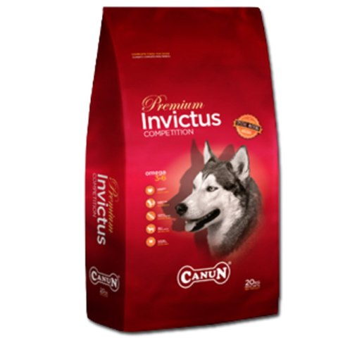 Canun Invictus 20kg karma premium dla psa z jagnięciną (mięso 30%), ryżem (25%) i rybą Canun Premium