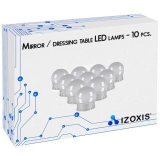 Lampki LED na lustro/ do toaletki- 10szt. Izoxis