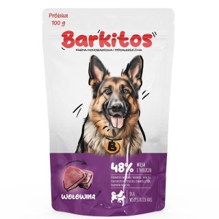 PRÓBKA Barkitos wołowina z ryżem 100 g Barkitos