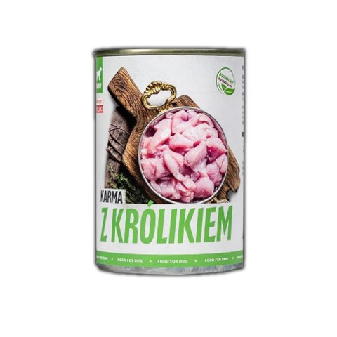 TUF TUF Mokra karma dla psa z królikiem 800g x 12szt. Tuf Tuf