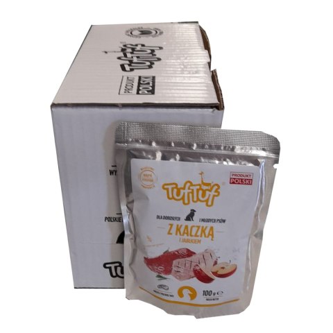 TUF TUF Saszetka kaczka z jabłkiem 100g x 10szt. Tuf Tuf TUF TUF Saszetka kaczka z jabłkiem 100g x 10szt. Tuf Tuf
