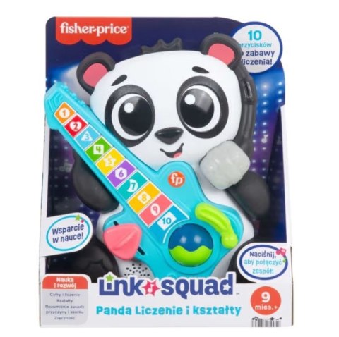 Zabawka edukacyjna Link Squad Panda Liczenie i kształty