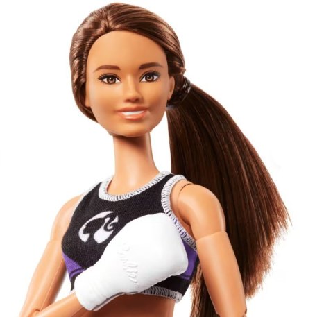 Lalka Barbie Made to move Bokserka