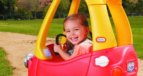 Jeździk Cozy Coupe nowe oczy