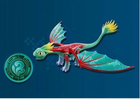 Zestaw z figurkami Dragons 71083 Feathers & Alex Zestaw z figurkami Dragons 71083 Feathers & Alex