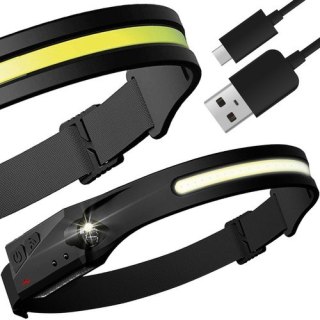 Latarka czołowa LED USB Trizand 21652 Trizand