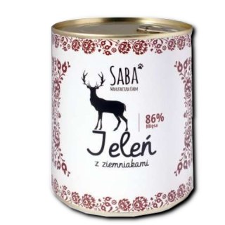 SABA Konserwa 86% jelenia z ziemniakami 850 g SABA