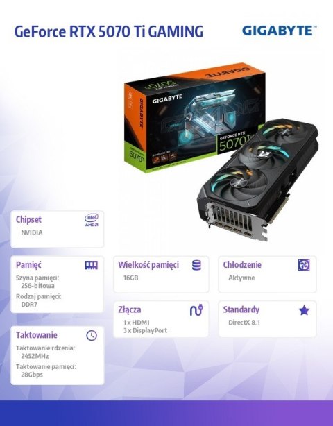 Karta graficzna GV-N507TGAMING OC-16GD