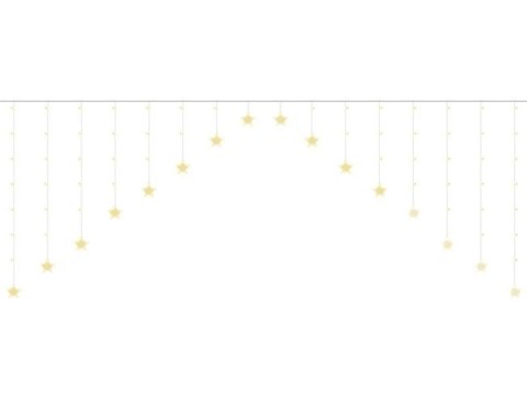 Kurtyna świetlna 136LED - ciepły biały 31V KŚ11337 Iso Trade