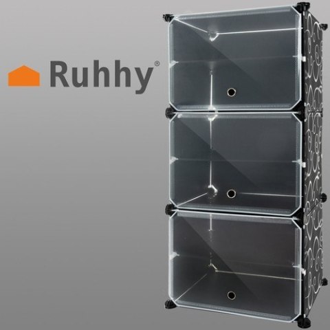 Regał modułowy na buty - 6 poziomów Ruhhy Regał modułowy na buty - 6 poziomów Ruhhy