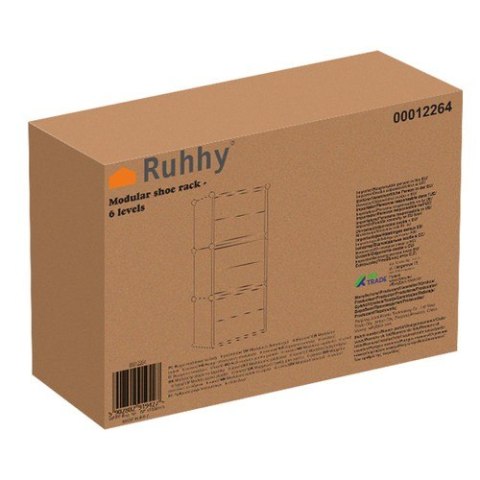 Regał modułowy na buty - 6 poziomów Ruhhy Regał modułowy na buty - 6 poziomów Ruhhy