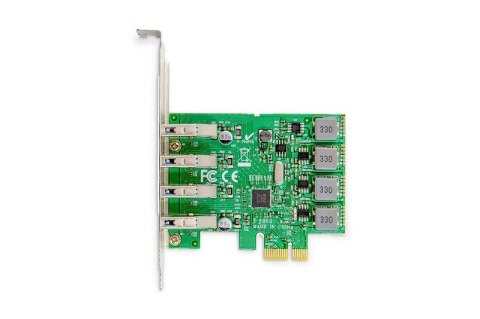 Karta rozszerzeń (Kontroler) USB 3.0 PCI Express 4xUSB 3.0 Low Profile Chipset: VL805