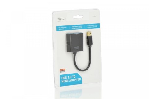 Adapter audio-video USB 3.0 do HDMI FHD 1920x1080p Dual Display