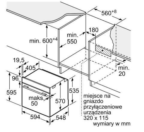 Piekarnik HBA553BA0