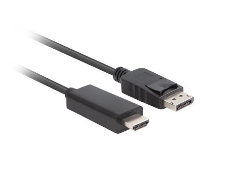 Kabel DisplayPort (M) V1.1 -> HDMI (M) 1m czarny