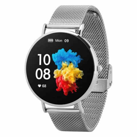 Smartwatch Verona Srebrno-stalowy