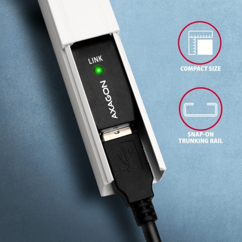 ADR-205 USB 2.0 A-M -> A-F aktywny kabel przedłużacz/wzmacniacz 5m